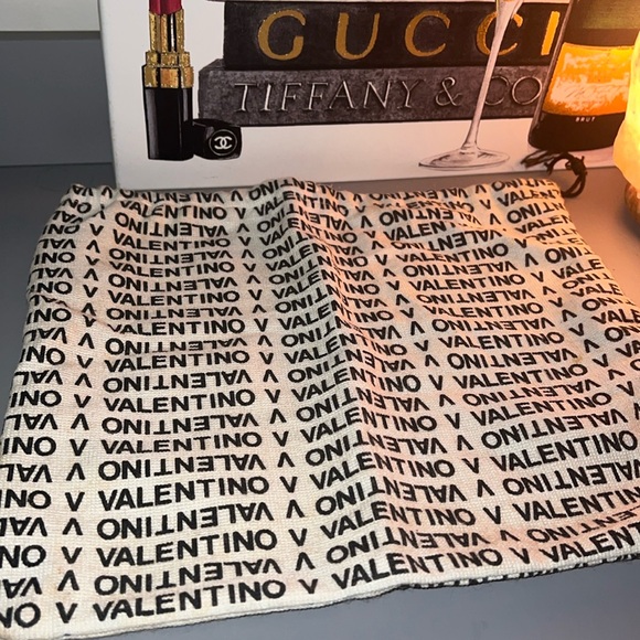 Valentino Black and Tan Drawstring Dustbag - Picture 2 of 7